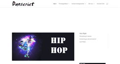 Desktop Screenshot of danseriet.no